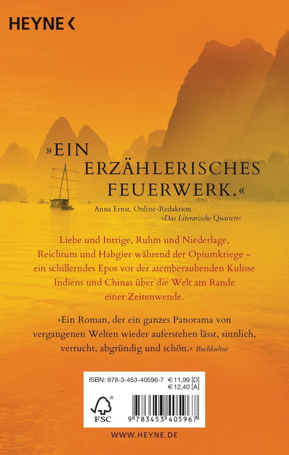 Bild: 9783453405967 | Die Flut des Feuers | Roman | Amitav Ghosh | Taschenbuch | Deutsch