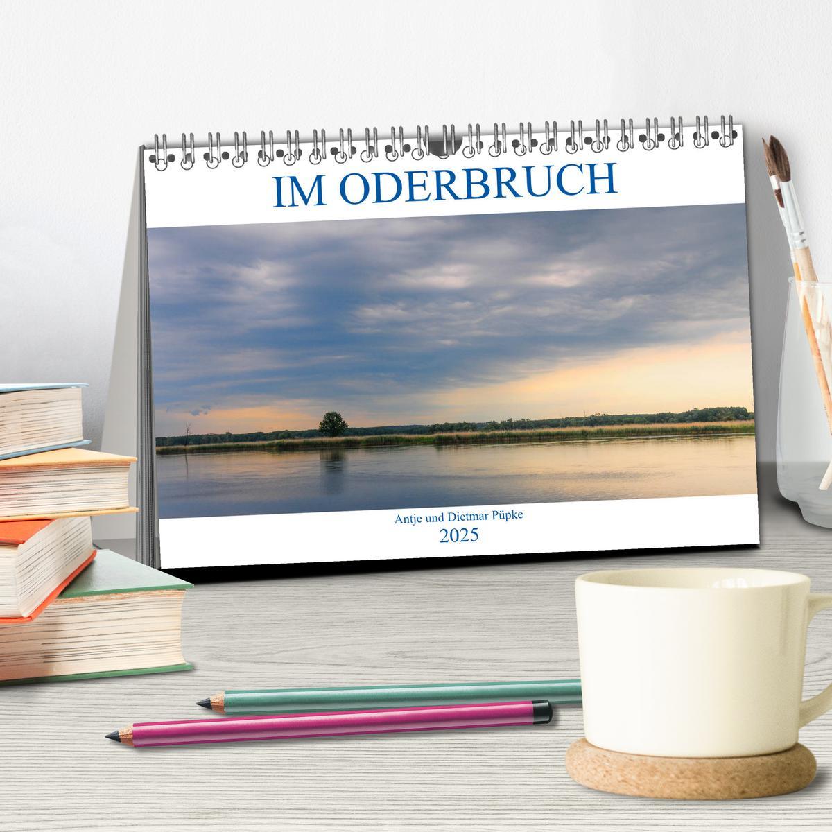 Bild: 9783435220502 | Im Oderbruch (Tischkalender 2025 DIN A5 quer), CALVENDO Monatskalender