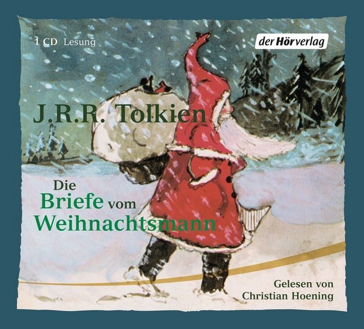 Cover: 9783899400069 | Die Briefe vom Weihnachtsmann, 1 Audio-CD | John R. R. Tolkien | CD