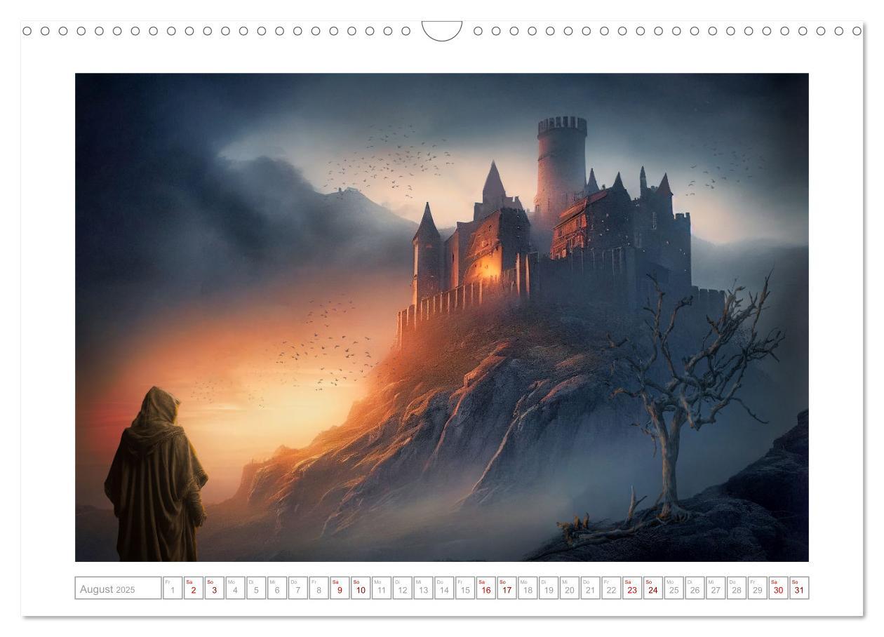 Bild: 9783383826160 | Die Reise des Magiers (Wandkalender 2025 DIN A3 quer), CALVENDO...