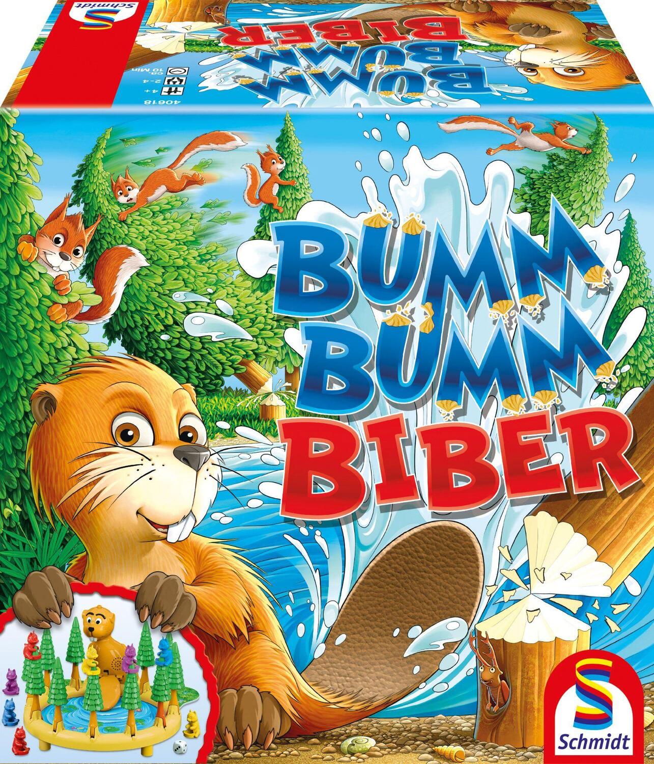 Cover: 4001504406189 | Bumm Bumm Biber | KINDERSPIELE | Spiel | 40618 | Deutsch | 2021