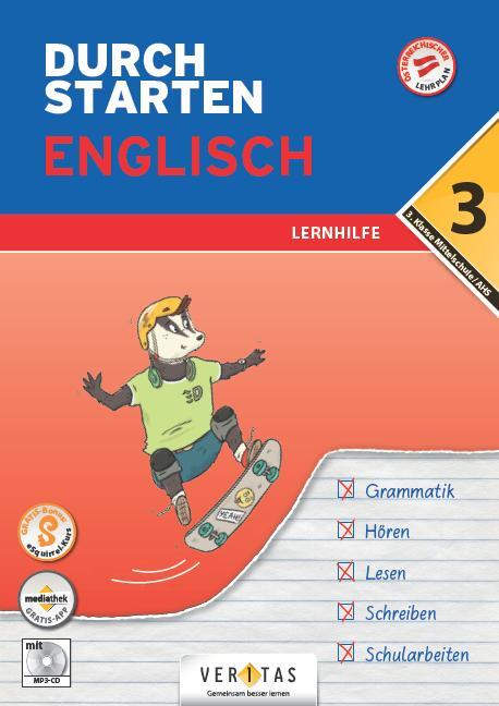 Cover: 9783710137761 | Durchstarten 3. Klasse - Englisch Mittelschule/AHS - Lernhilfe | Buch