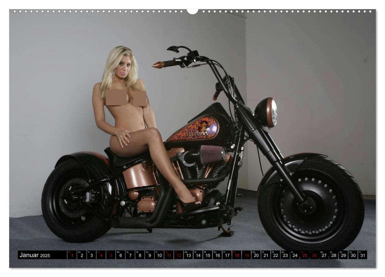 Bild: 9783435375950 | Best Biker Girls (hochwertiger Premium Wandkalender 2025 DIN A2...