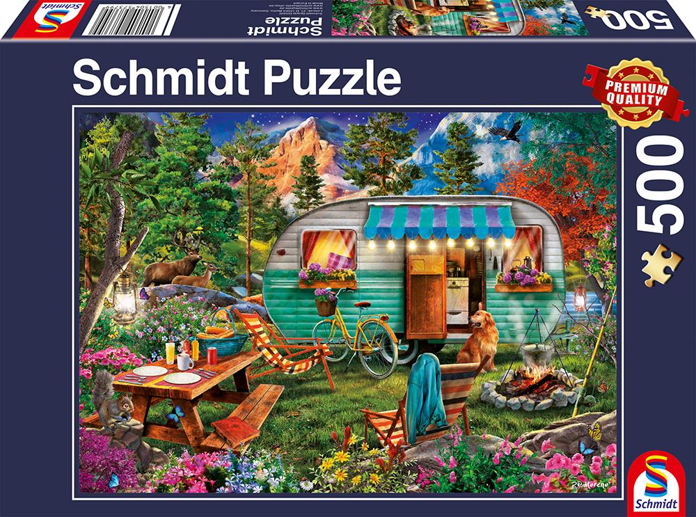 Cover: 4001504573799 | Camper-Romantik | Puzzle Standard 500 Teile | Spiel | 57379 | Deutsch