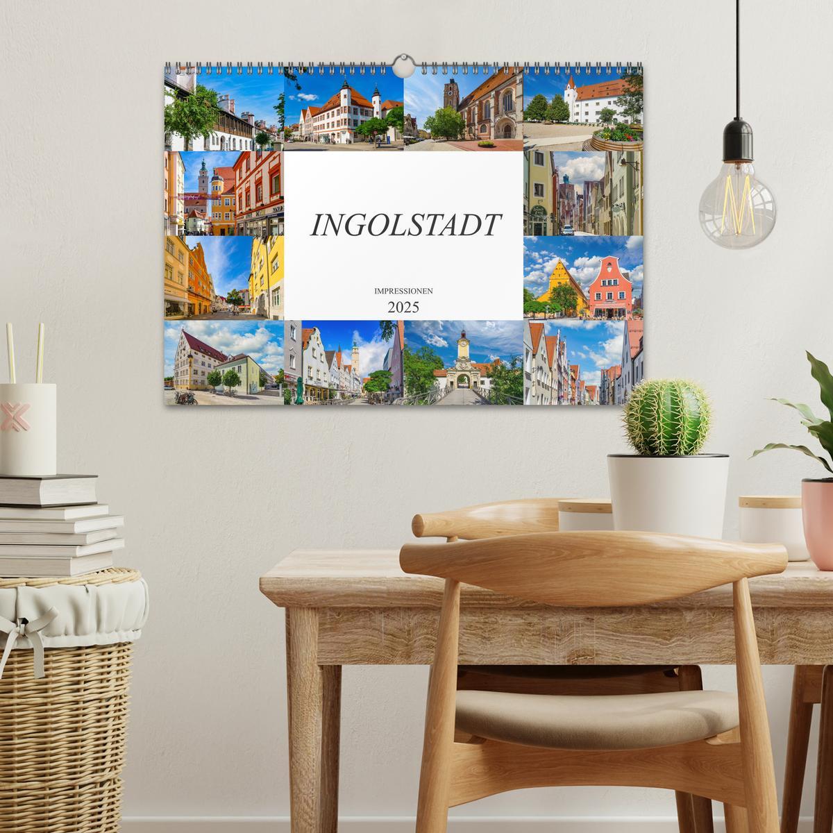 Bild: 9783435212996 | Ingolstadt Impressionen (Wandkalender 2025 DIN A3 quer), CALVENDO...