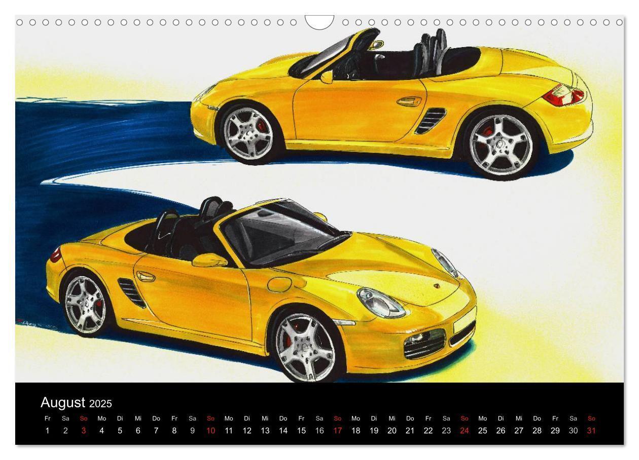 Bild: 9783435498758 | Porsche inspired Artwork by Reinhold Art´s (Wandkalender 2025 DIN...