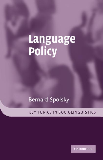 Cover: 9780521011754 | Language Policy | Bernard Spolsky | Taschenbuch | Englisch | 2014