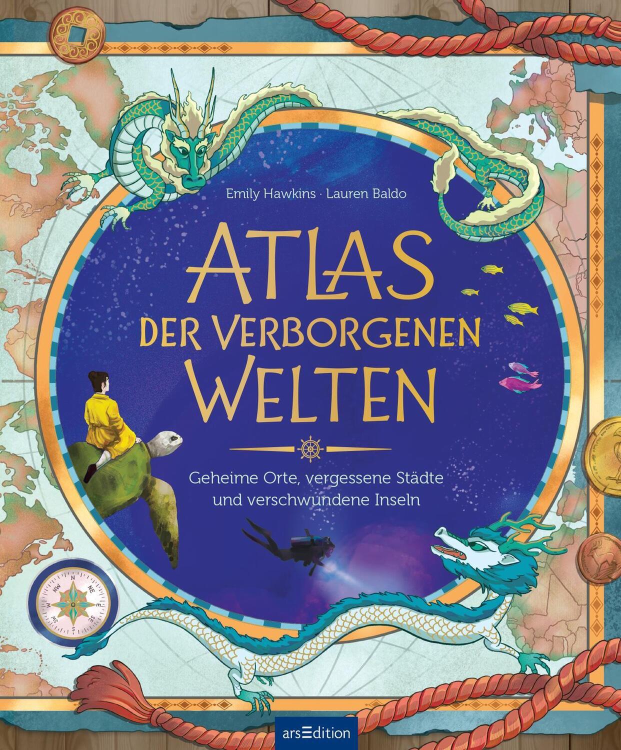 Bild: 9783845851747 | Atlas der verborgenen Welten | Emily Hawkins | Buch | 96 S. | Deutsch