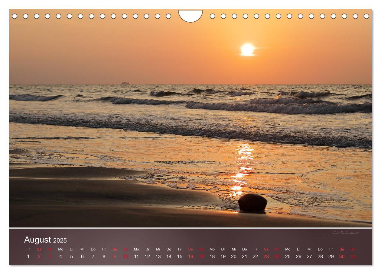 Bild: 9783435041725 | Farben am Meer (Wandkalender 2025 DIN A4 quer), CALVENDO...