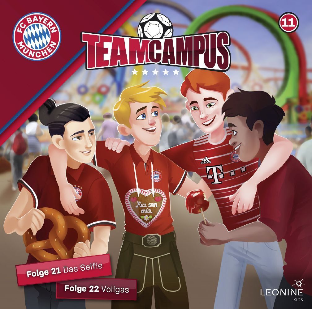 Cover: 4061229269520 | FC Bayern Team Campus (Fußball) (CD 11) | Audio-CD | 48 Min. | Deutsch