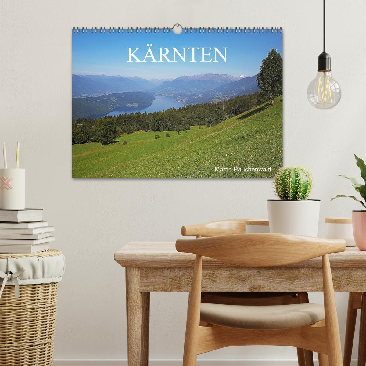 Bild: 9783435443192 | Kärnten (Wandkalender 2025 DIN A3 quer), CALVENDO Monatskalender