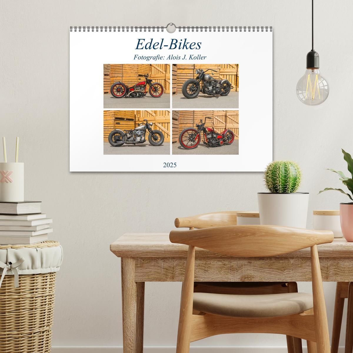 Bild: 9783435422975 | Edel-Bikes 2025 (Wandkalender 2025 DIN A3 quer), CALVENDO...