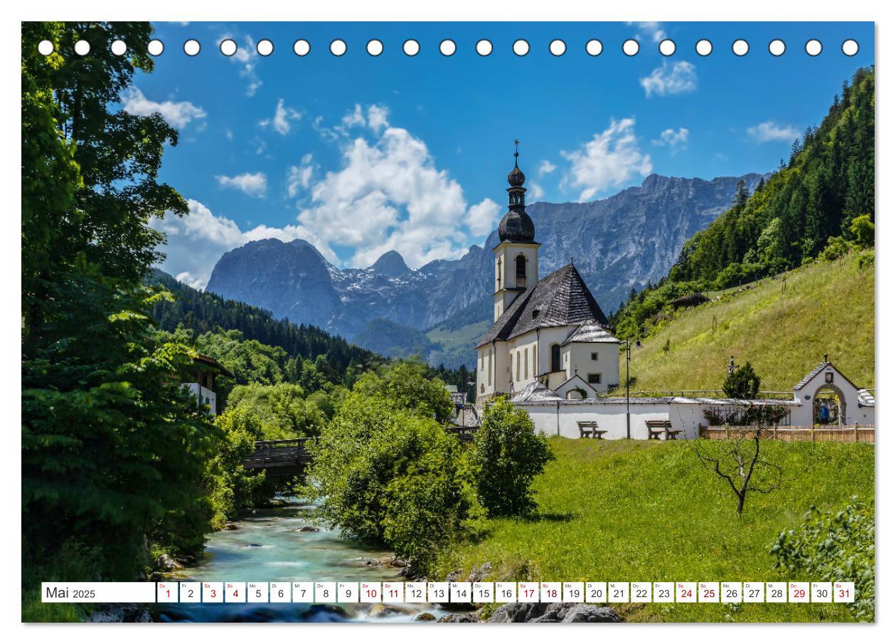 Bild: 9783457202456 | Bayern - Seen, Berge, Landschaft (Tischkalender 2025 DIN A5 quer),...