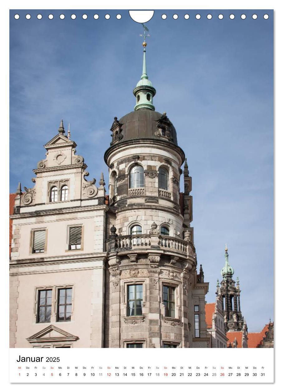 Bild: 9783457043844 | Dresden - Beeindruckende Architektur (Wandkalender 2025 DIN A4...