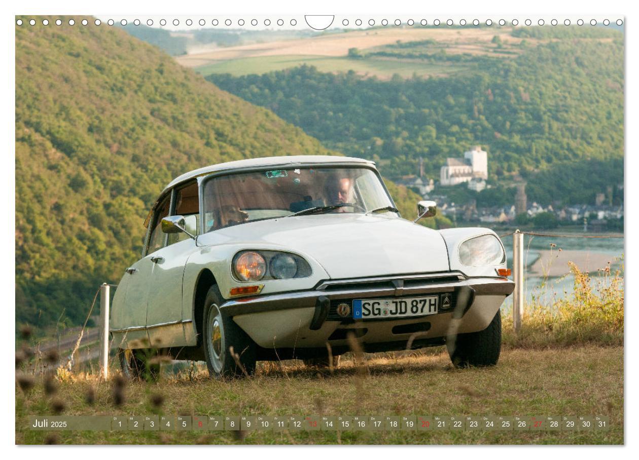 Bild: 9783435193202 | Citroën DS Göttin im Mittelrheintal (Wandkalender 2025 DIN A3...