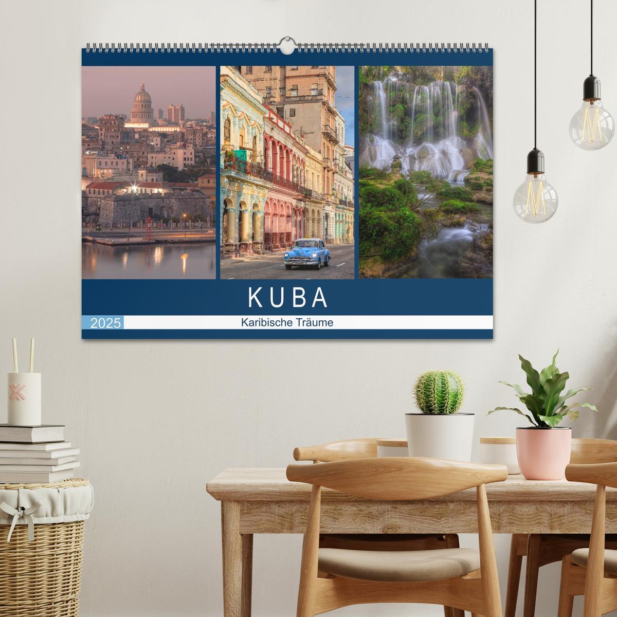 Bild: 9783435170869 | Kuba, karibische Träume (Wandkalender 2025 DIN A2 quer), CALVENDO...