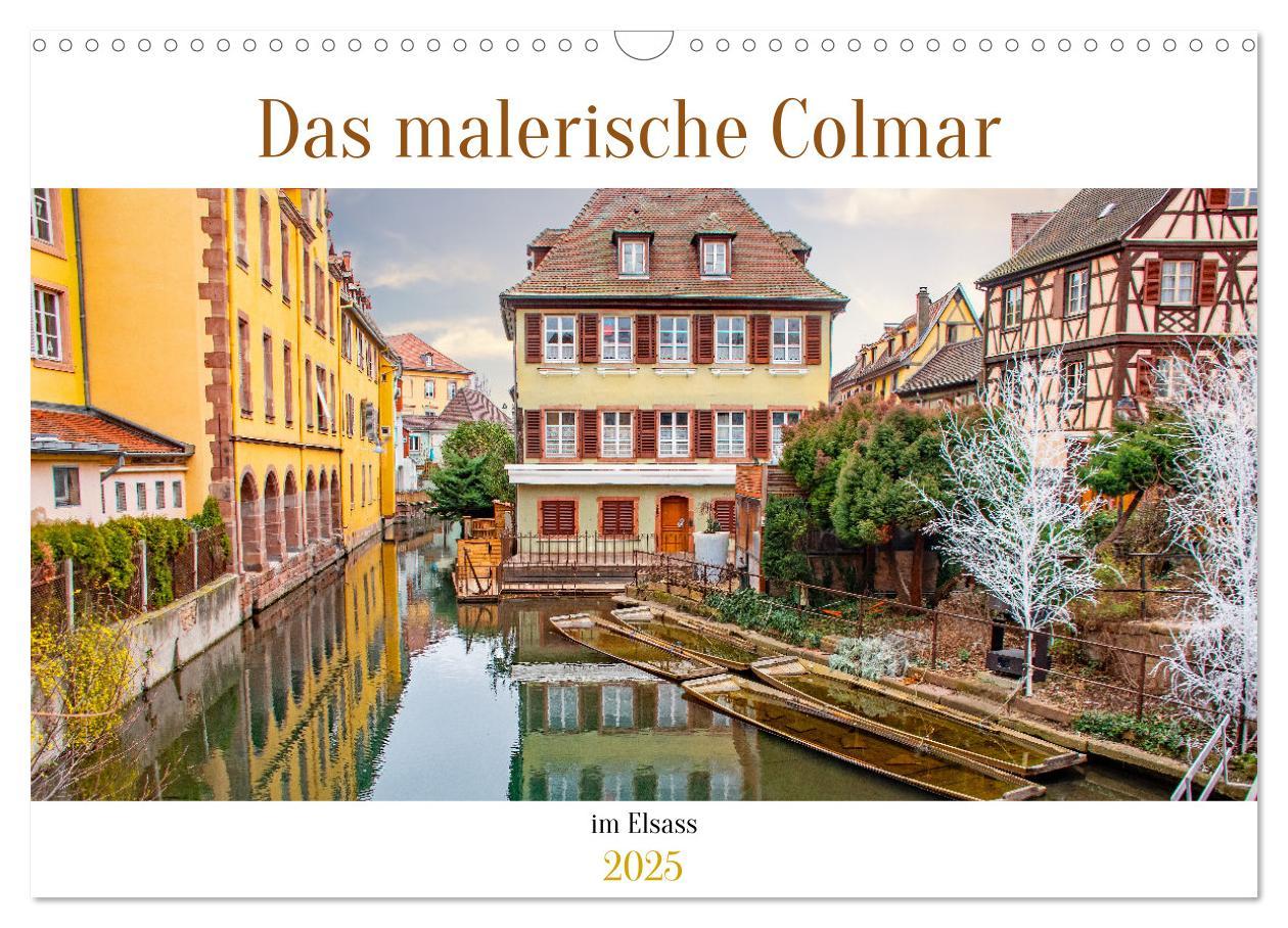 Cover: 9783383903359 | Das malerische Colmar im Elsass (Wandkalender 2025 DIN A3 quer),...