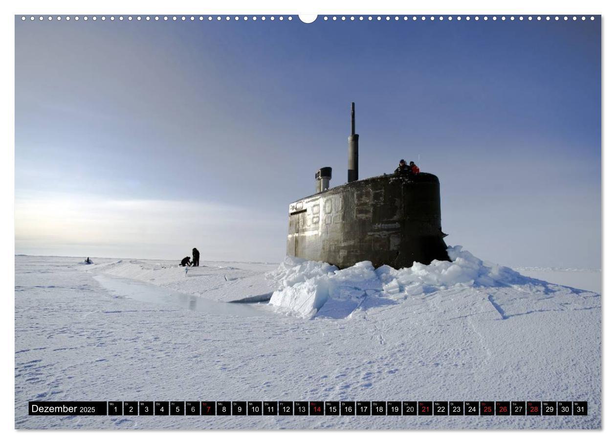 Bild: 9783435729302 | U-Boote - Militärische Ungetüme (Wandkalender 2025 DIN A2 quer),...