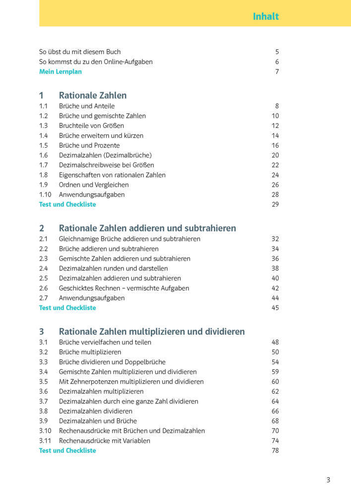 Bild: 9783129275795 | Klett KomplettTrainer Gymnasium Mathematik 6. Klasse | Taschenbuch