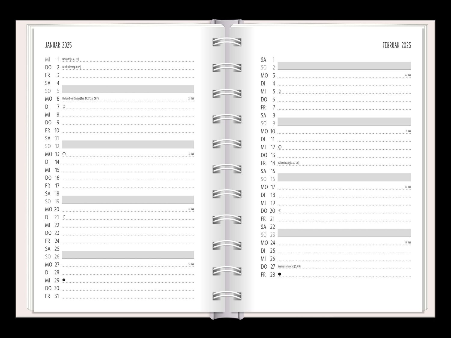 Bild: 9783986360764 | Terminplaner 2025 Lichtblicke | Terminplaner Hardcover | Original