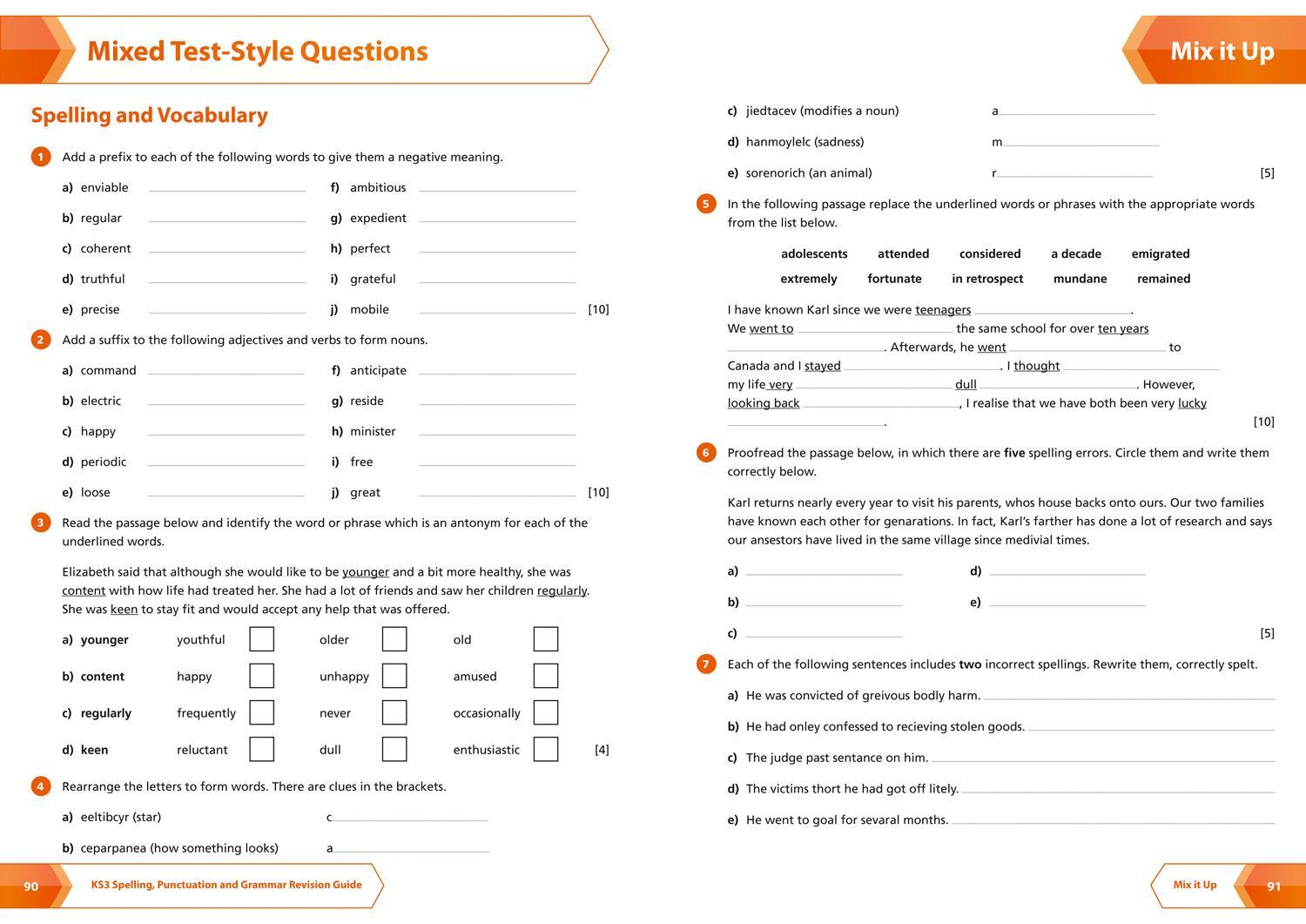 Bild: 9780008470517 | KS3 Spelling, Punctuation and Grammar All-in-One Complete Revision...