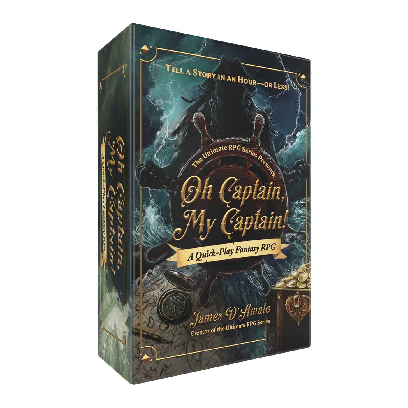 Cover: 9781507222829 | The Ultimate RPG Series Presents: Oh Captain, My Captain! | D'Amato