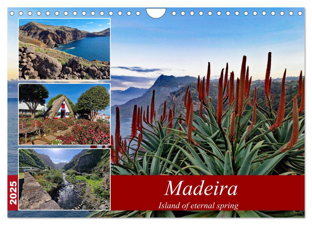 Cover: 9781325930456 | Madeira island of eternal spring (Wall Calendar 2025 DIN A4...