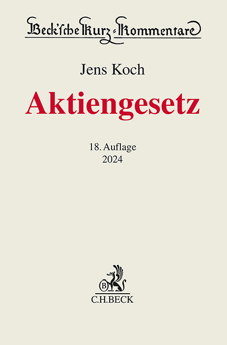 Cover: 9783406814211 | Aktiengesetz | Uwe Hüffer (u. a.) | Buch | Deutsch | 2024