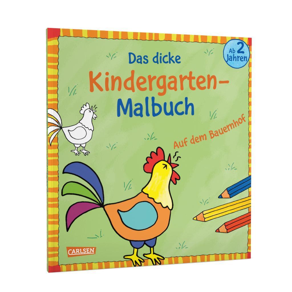 Bild: 9783551191144 | Ausmalbilder für Kita-Kinder: Das dicke Kindergarten-Malbuch: Auf...