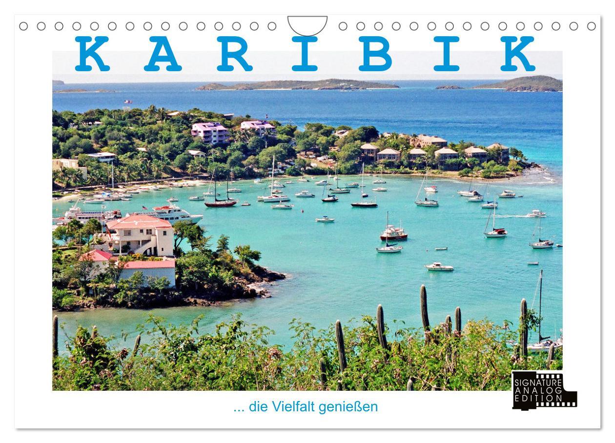 Cover: 9783435207213 | KARIBIK - die Vielfalt genießen (Wandkalender 2025 DIN A4 quer),...