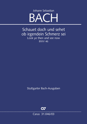 Cover: 9790007042943 | Schauet doch und sehet (Klavierauszug) | Johann Sebastian Bach | Buch