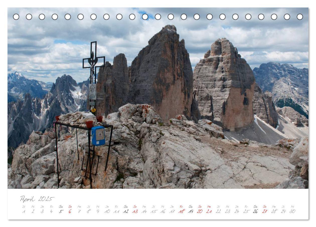 Bild: 9783435513819 | Süchtig nach den Dolomiten (Tischkalender 2025 DIN A5 quer),...