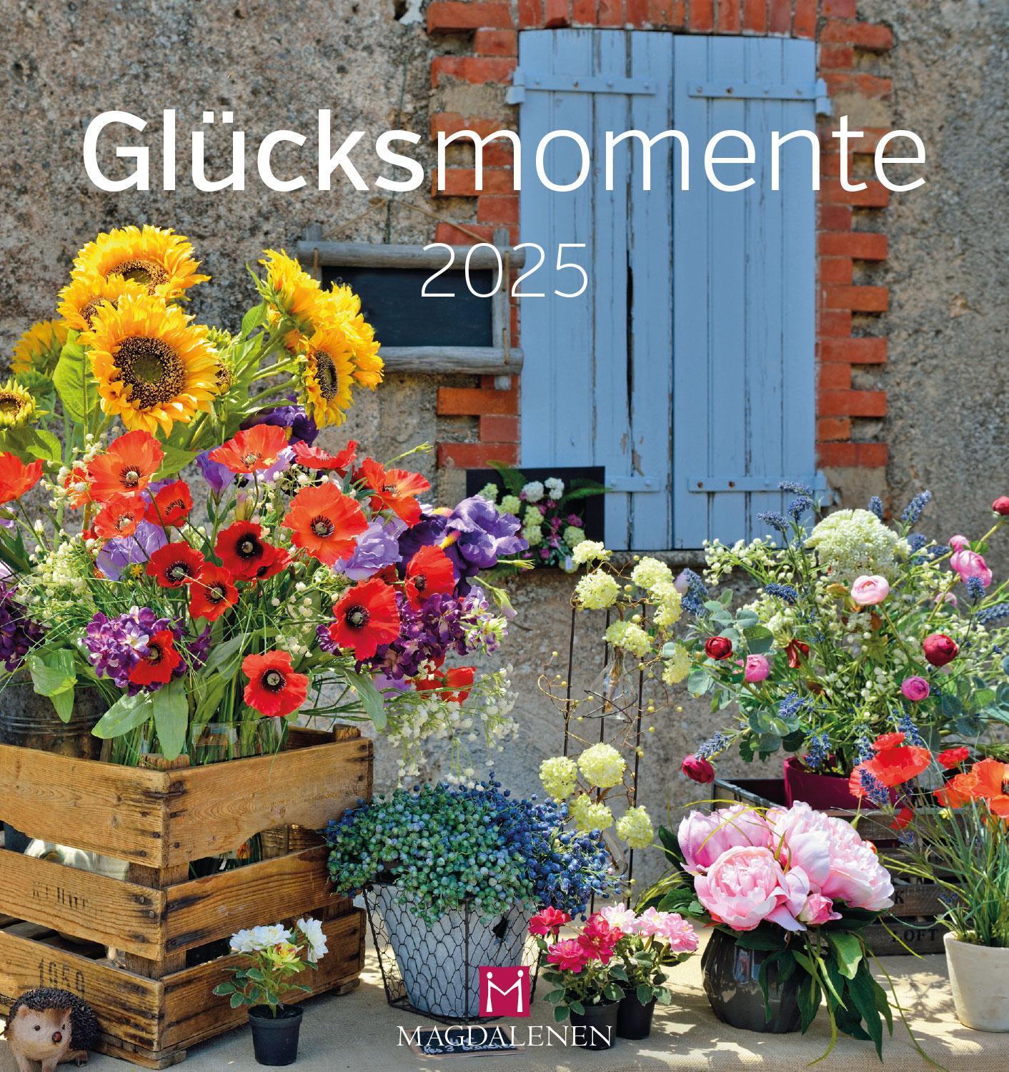 Cover: 9783957482433 | Glücksmomente 2025 | Tanja Sassor | Kalender | 13 S. | Deutsch | 2025