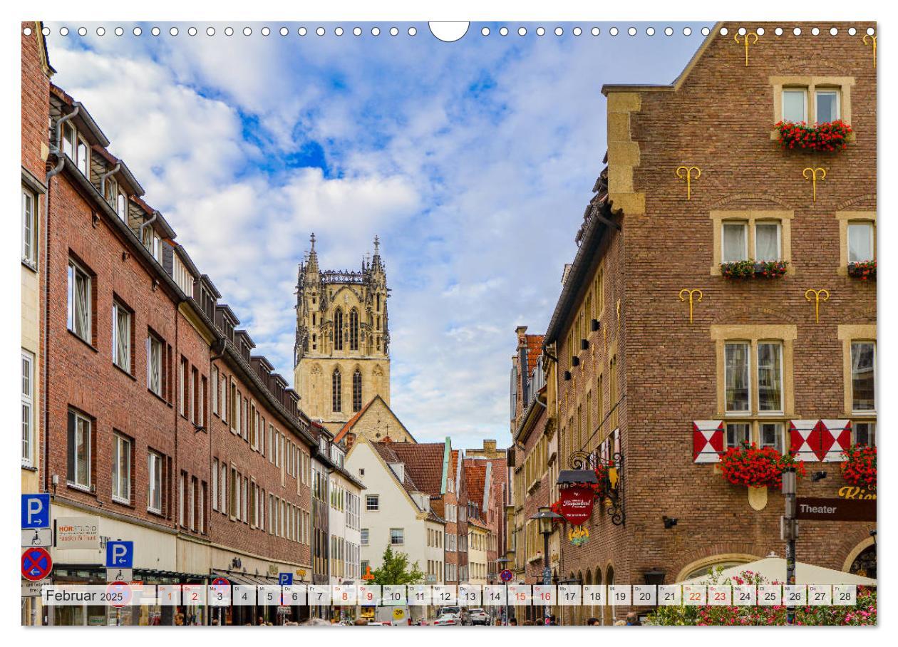 Bild: 9783435214044 | Münster Impressionen (Wandkalender 2025 DIN A3 quer), CALVENDO...