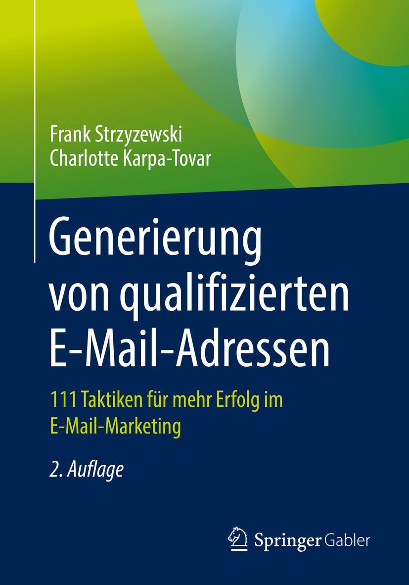 Cover: 9783658267544 | Generierung von qualifizierten E-Mail-Adressen | Karpa-Tovar (u. a.)