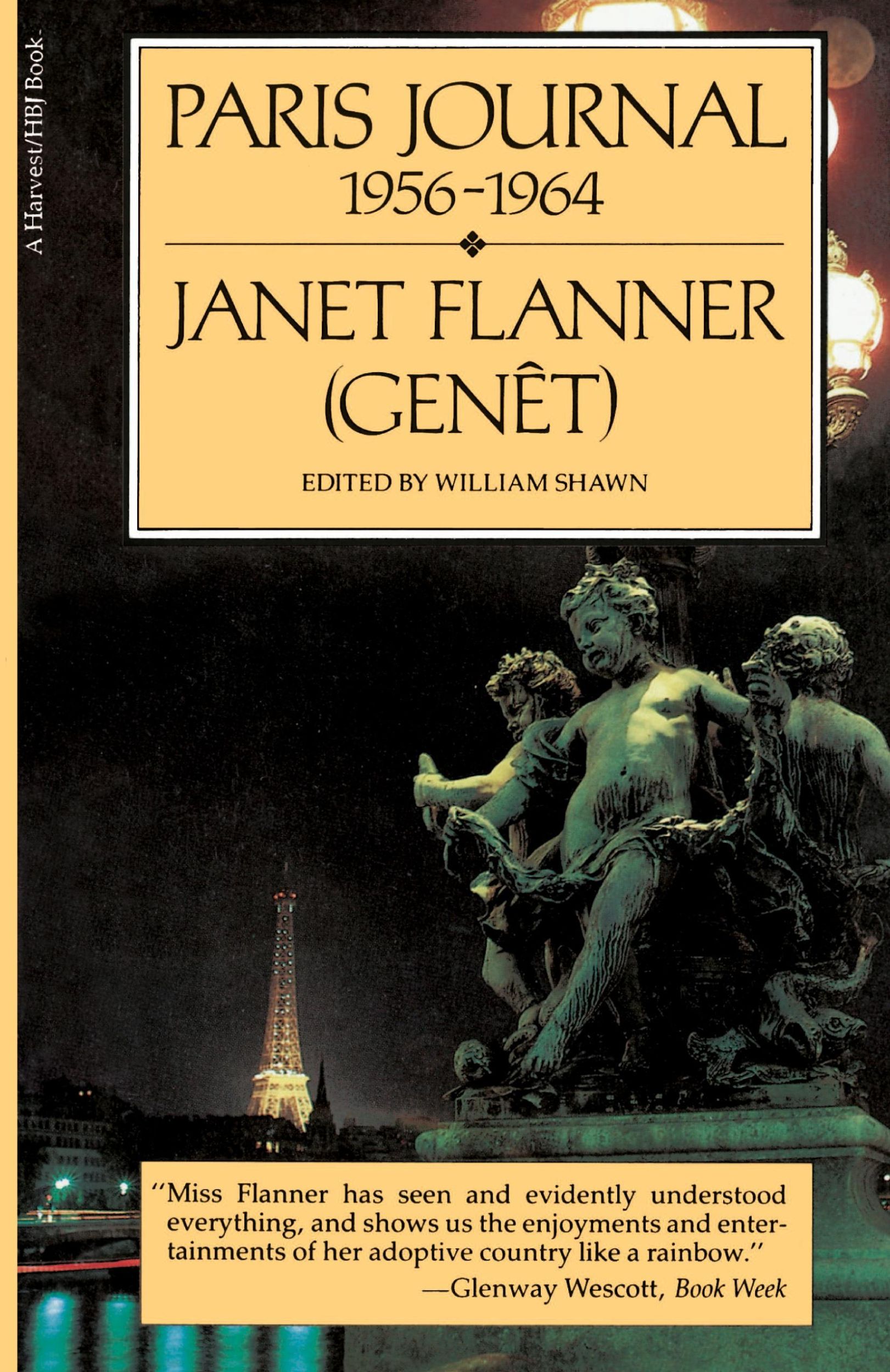 Cover: 9780156709491 | Paris Journal 1956-1964 | Janet Flanner | Taschenbuch | Englisch