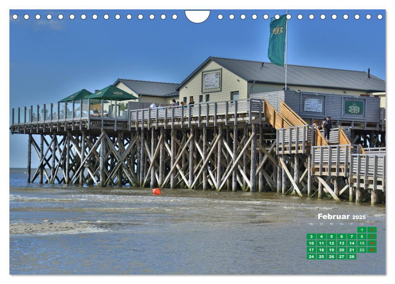 Bild: 9783435794607 | St. Peter-Ording (Wandkalender 2025 DIN A4 quer), CALVENDO...