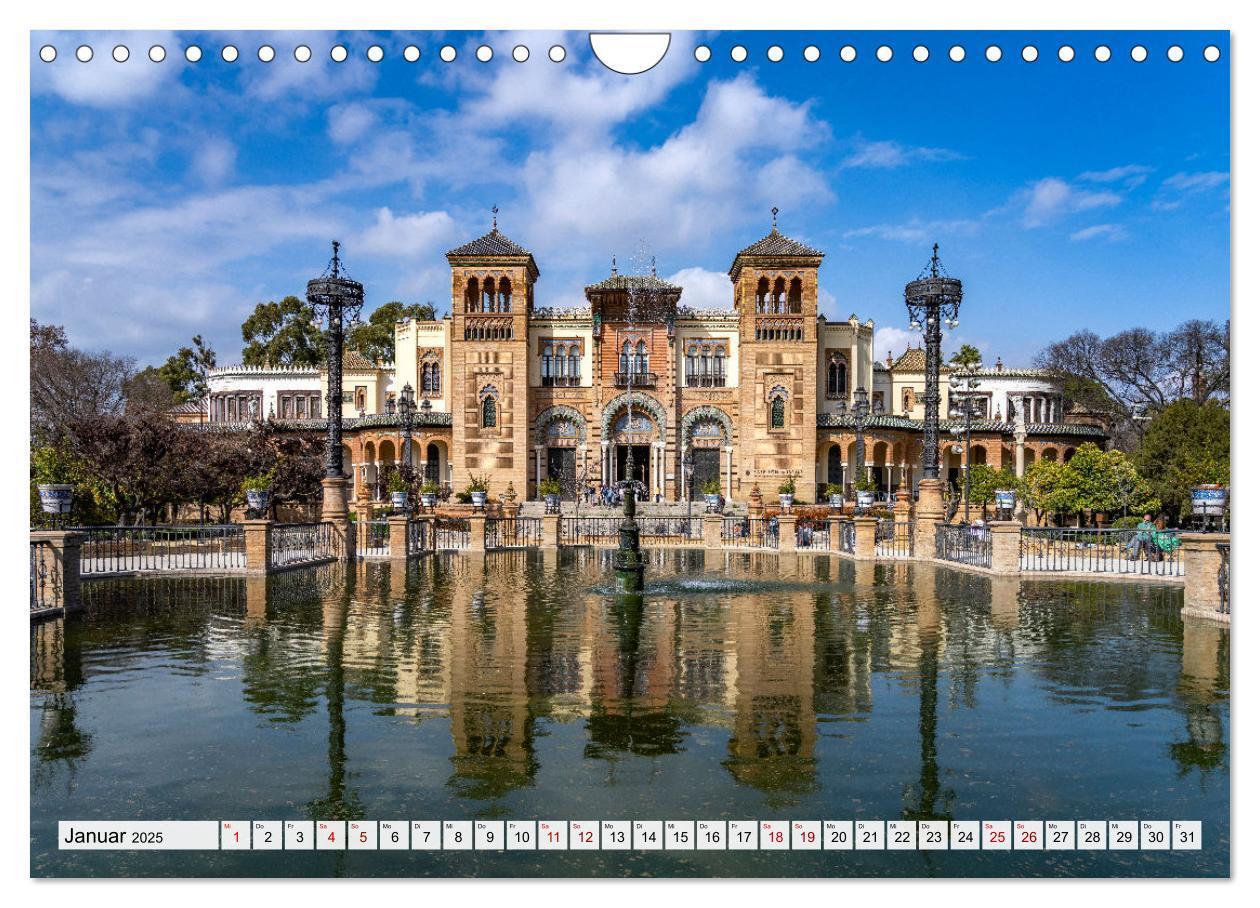 Bild: 9783383978920 | Andalusien - Sevilla (Wandkalender 2025 DIN A4 quer), CALVENDO...