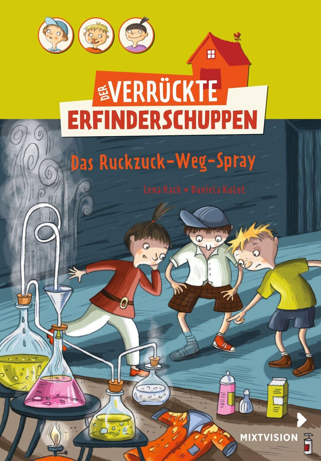 Cover: 9783958541160 | Der verrückte Erfinderschuppen | Das Ruckzuck-Weg-Spray | Lena Hach