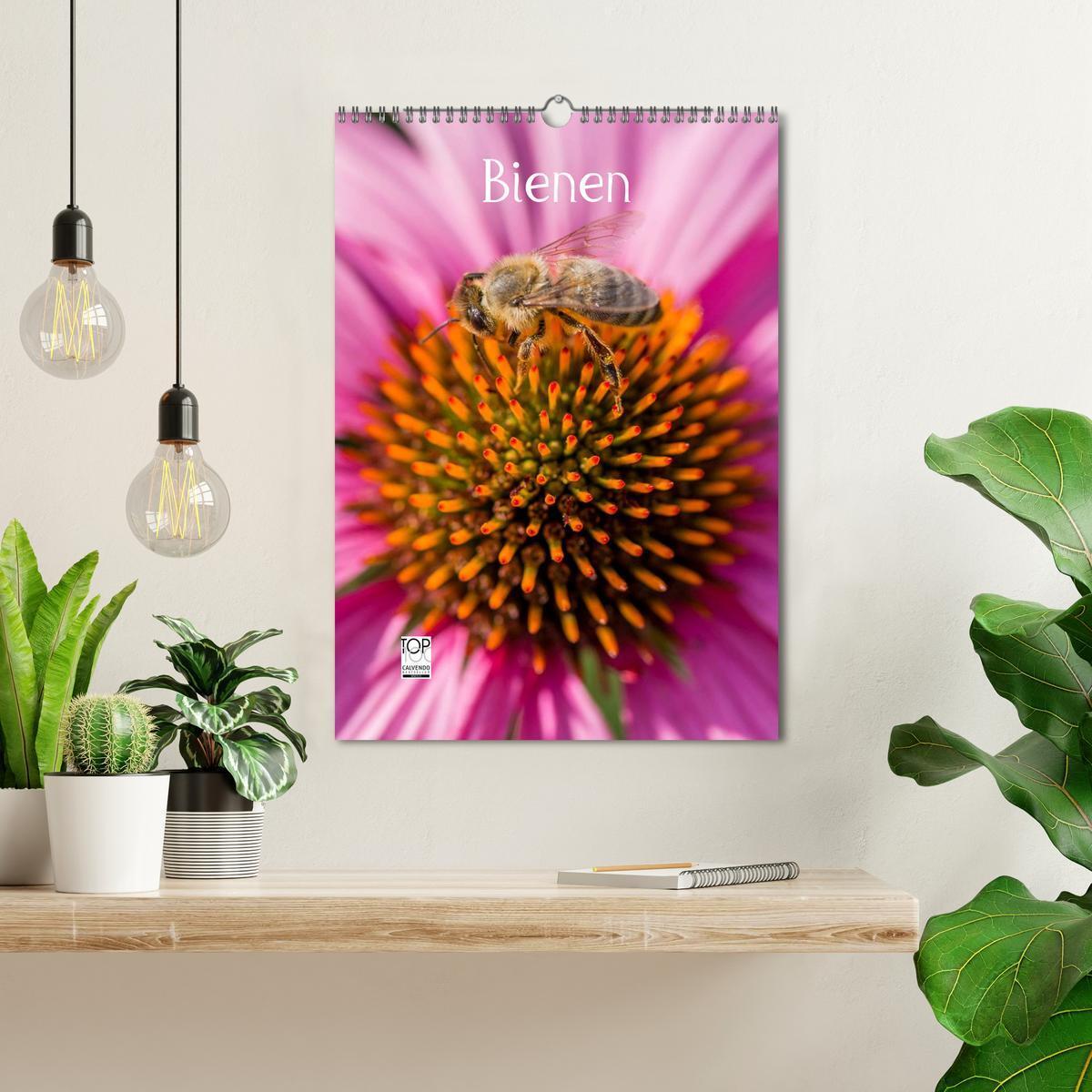 Bild: 9783457052532 | Bienenkalender (Wandkalender 2025 DIN A3 hoch), CALVENDO...