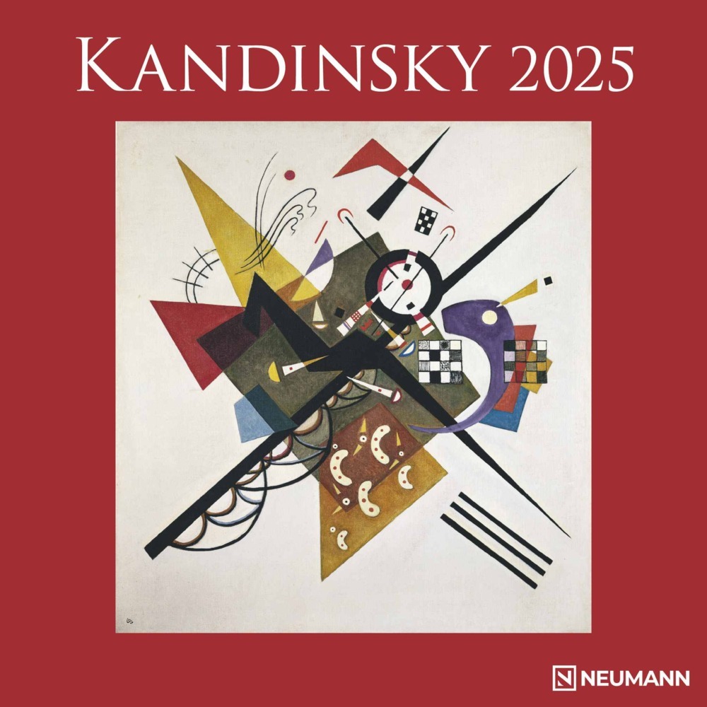 Cover: 4002725994097 | N NEUMANNVERLAGE - Kandinsky 2025 Broschürenkalender, 30x30cm,...