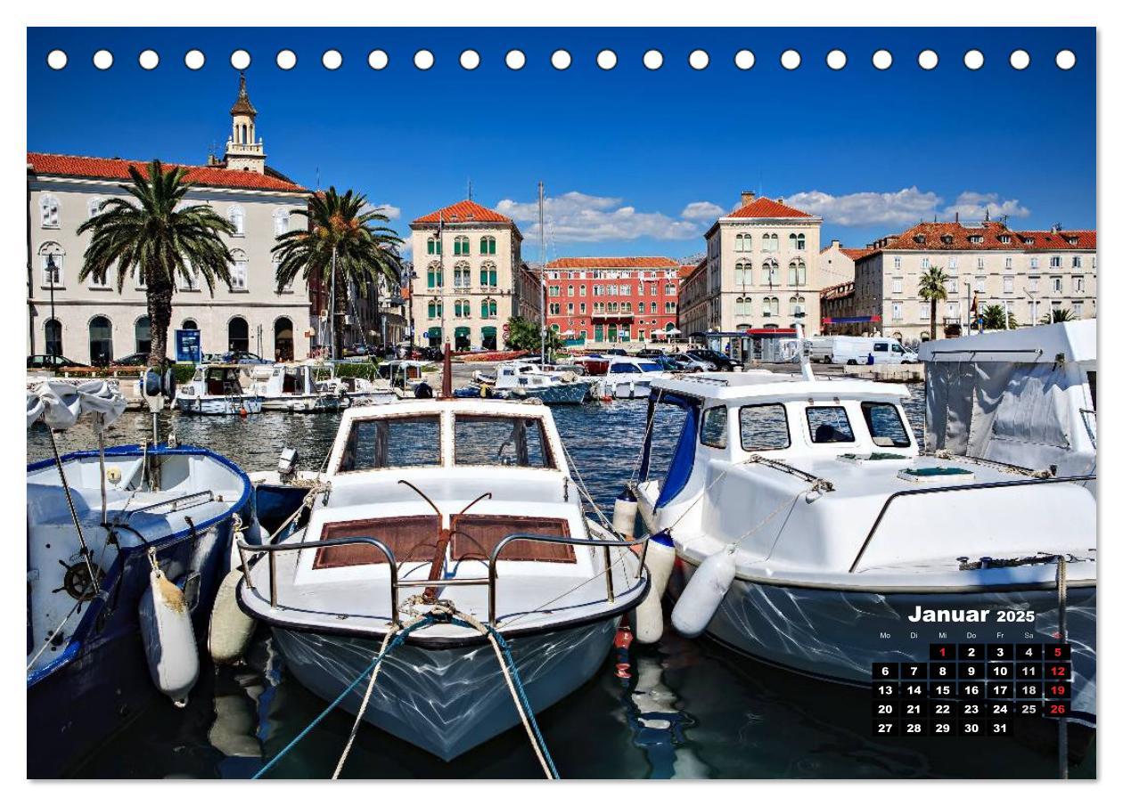 Bild: 9783435573639 | Kroatien - Split und die dalmatinische Küste (Tischkalender 2025...