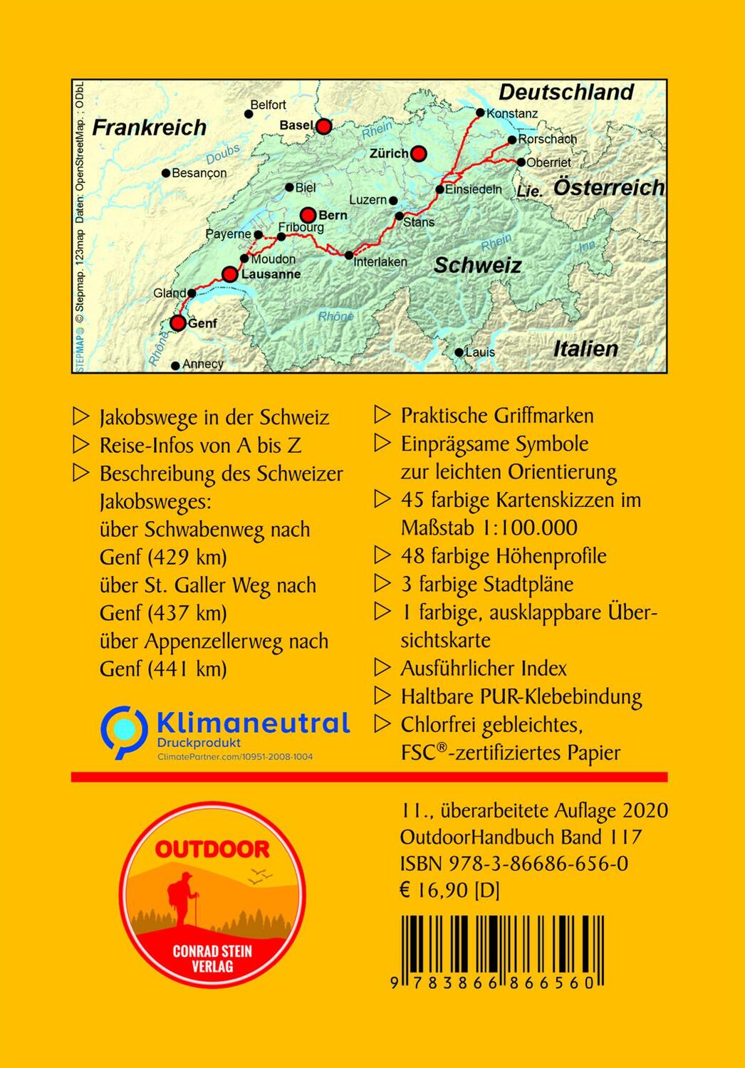 Rückseite: 9783866865778 | Mittelalterlicher Jakobsweg | Berlin - Wilsnack - Tangermünde | Buch