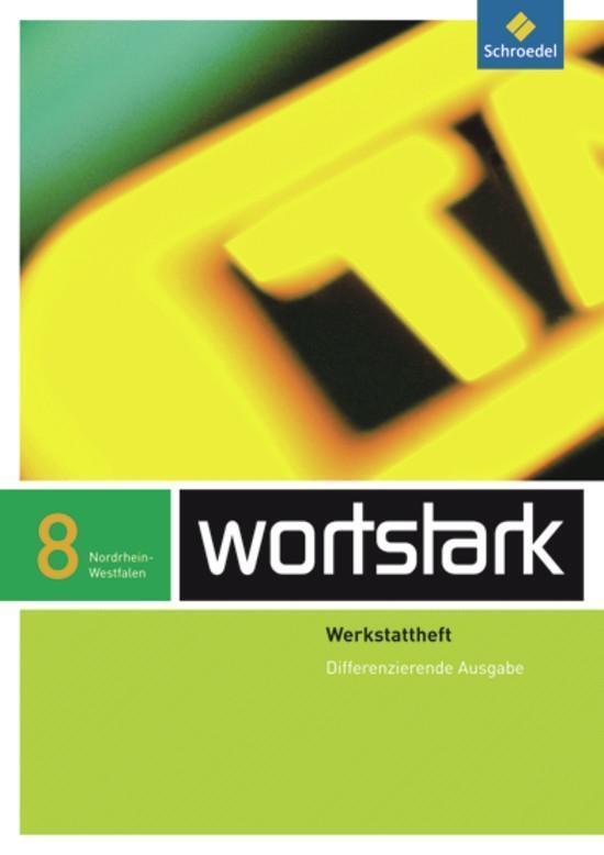 Cover: 9783507482845 | wortstark 8 Werkstattheft Differenzierende Ausgabe....