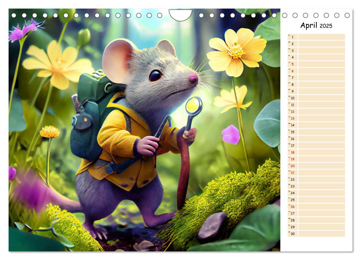 Bild: 9783383913631 | Maus auf Tour - Abenteuerkalender für Kids mit Planer (Wandkalender...