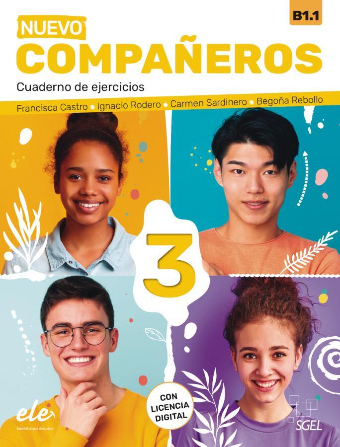 Cover: 9783196545029 | Nuevo Compañeros 3. Cuaderno de ejercicios + Code | Castro (u. a.)