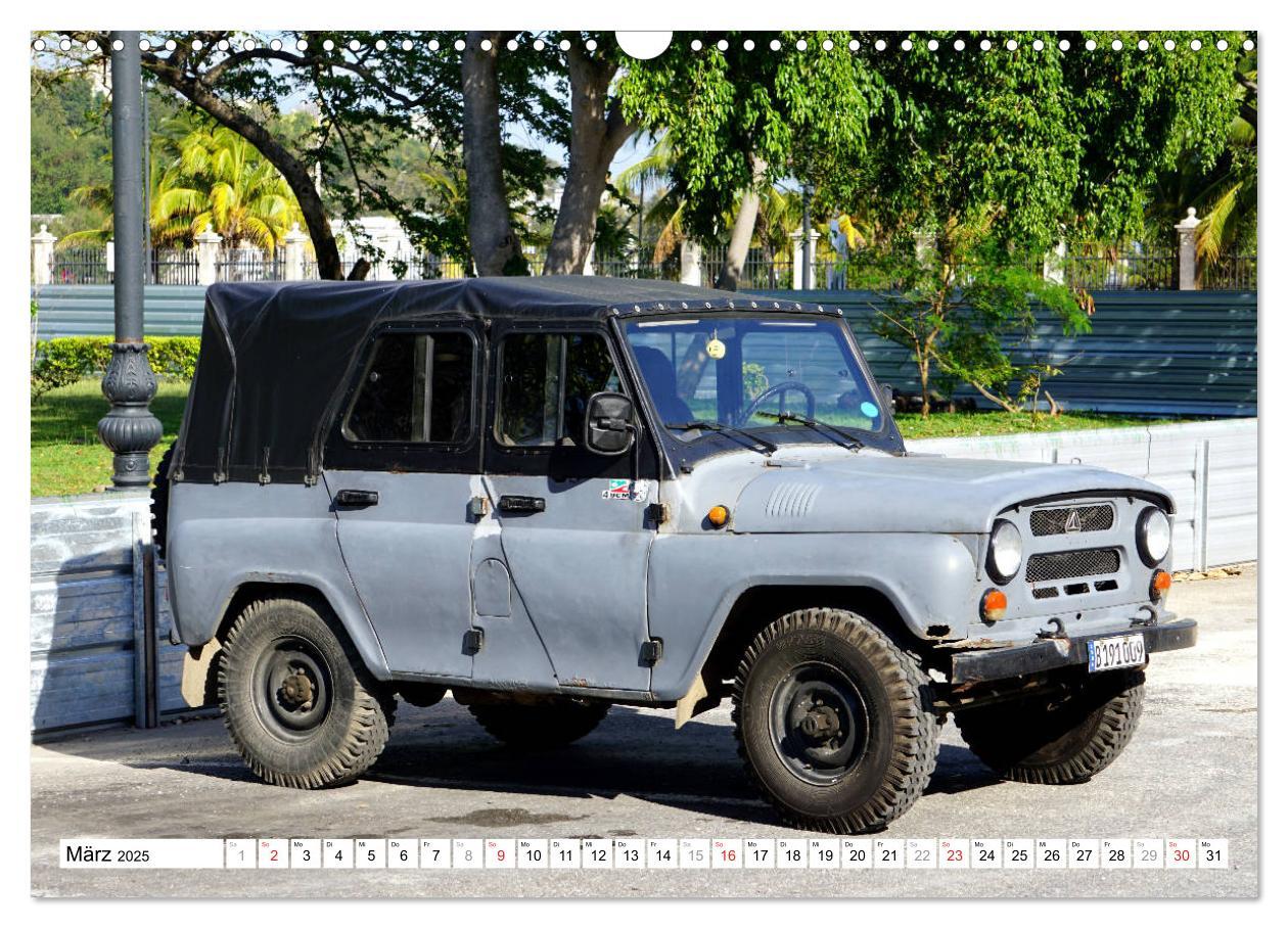 Bild: 9783435225835 | Sowjet-Legende - Der Geländewagen UAZ-469 in Kuba (Wandkalender...