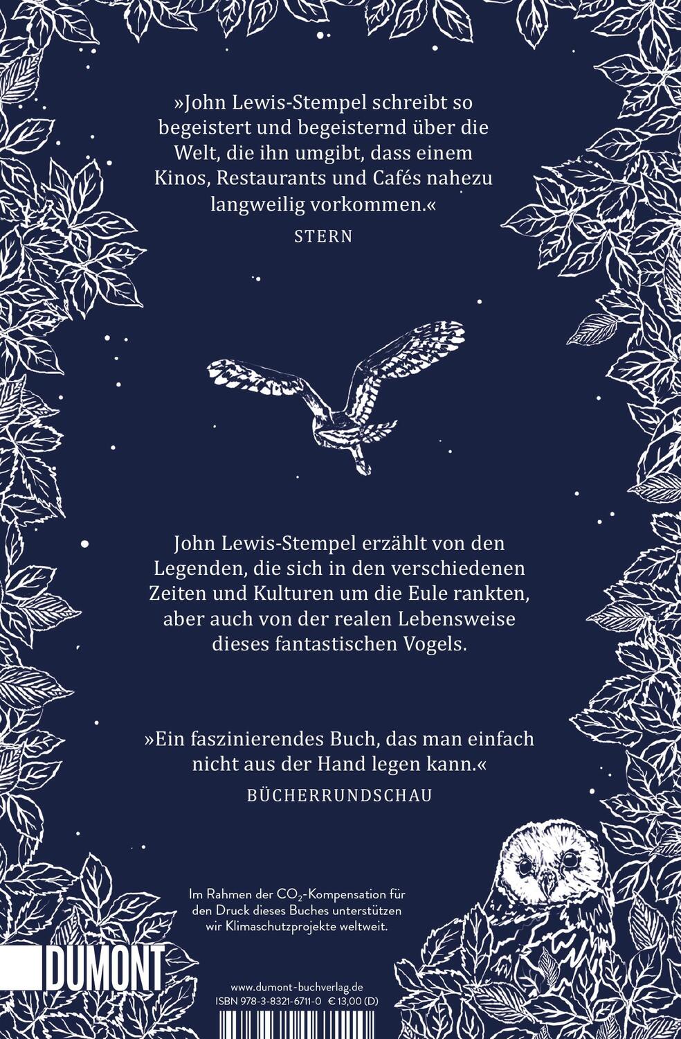 Rückseite: 9783832167110 | Das geheime Leben der Eule | John Lewis-Stempel | Taschenbuch | 112 S.