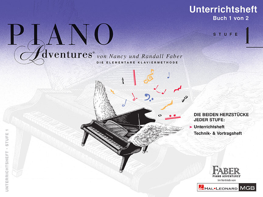 Cover: 9781616776664 | Piano Adventures: Unterrichtsheft Stufe 1 | Nancy Faber_Randall Faber