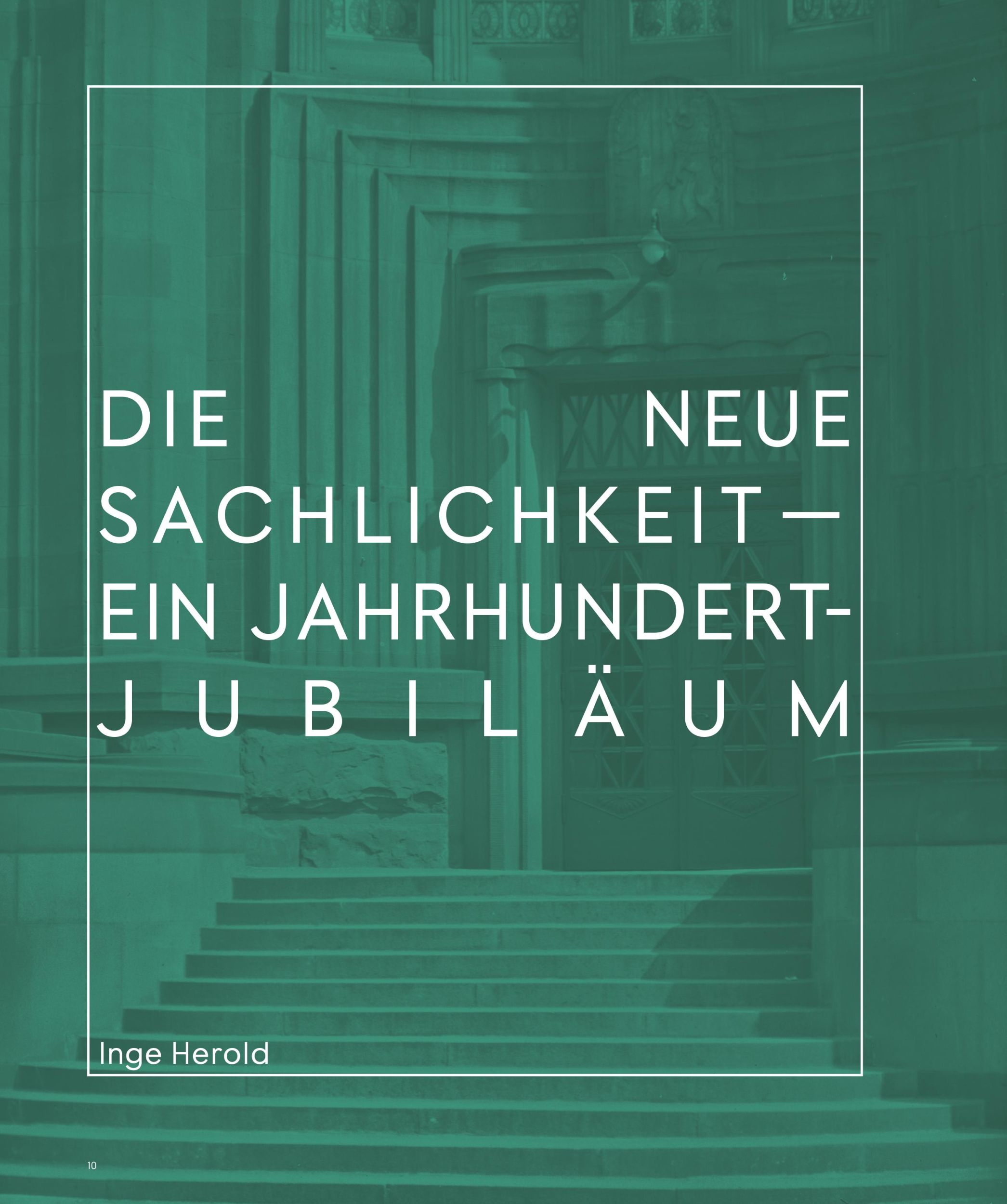 Bild: 9783422802506 | Die Neue Sachlichkeit / The New Objectivity | Johan Holten (u. a.)